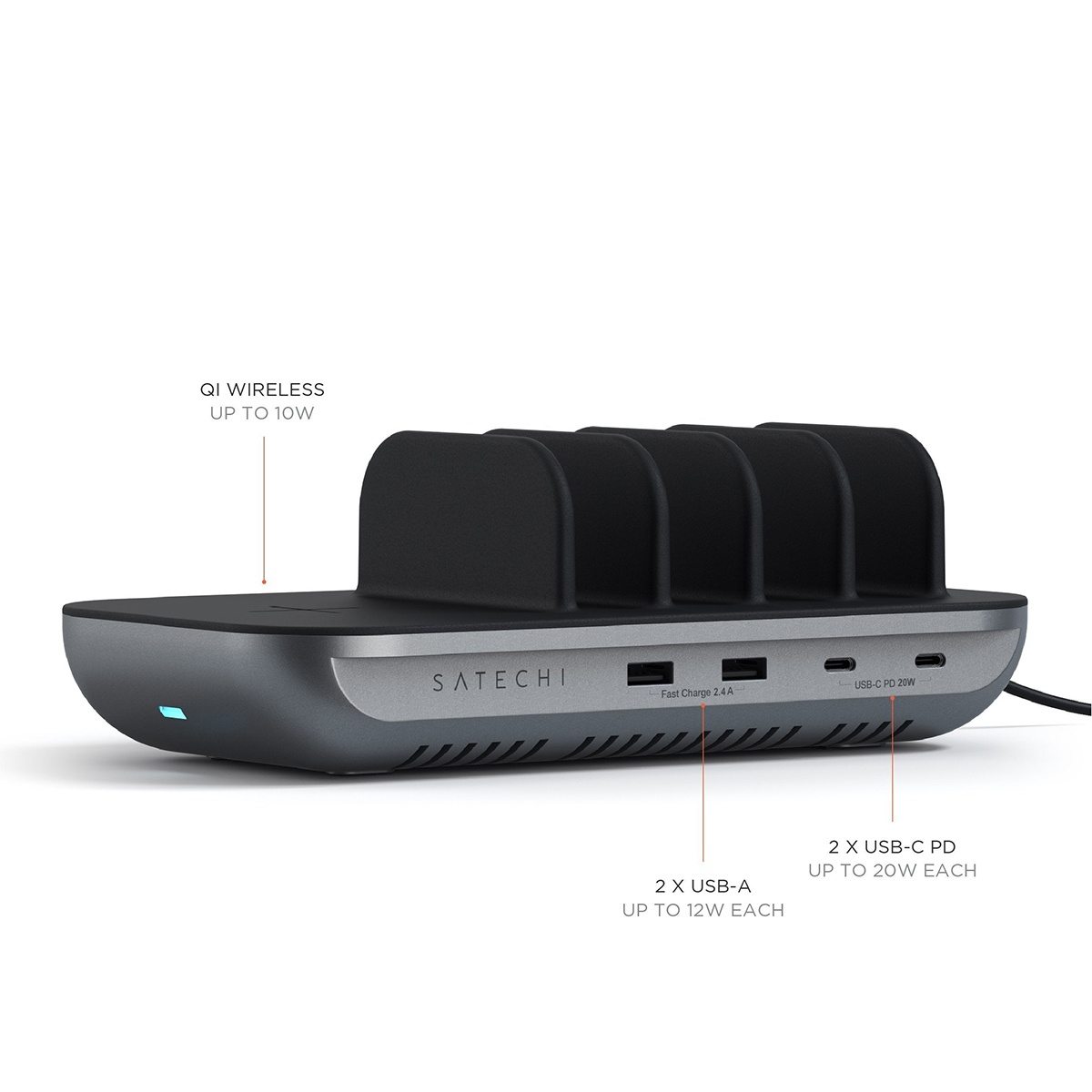 Satechi Dock5 Multi-Device Charging Station