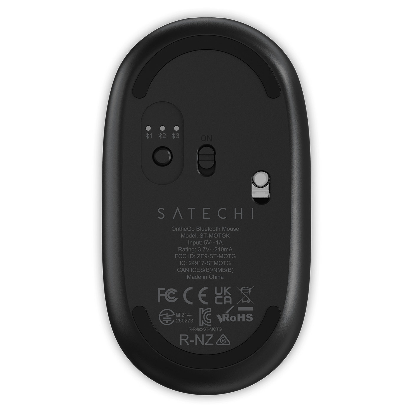 Chuột Satechi OnTheGo Bluetooth Mouse Black