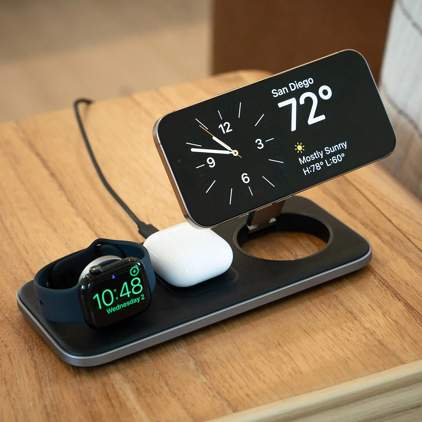 Satechi Qi2 Trio Wireless Charging Pad