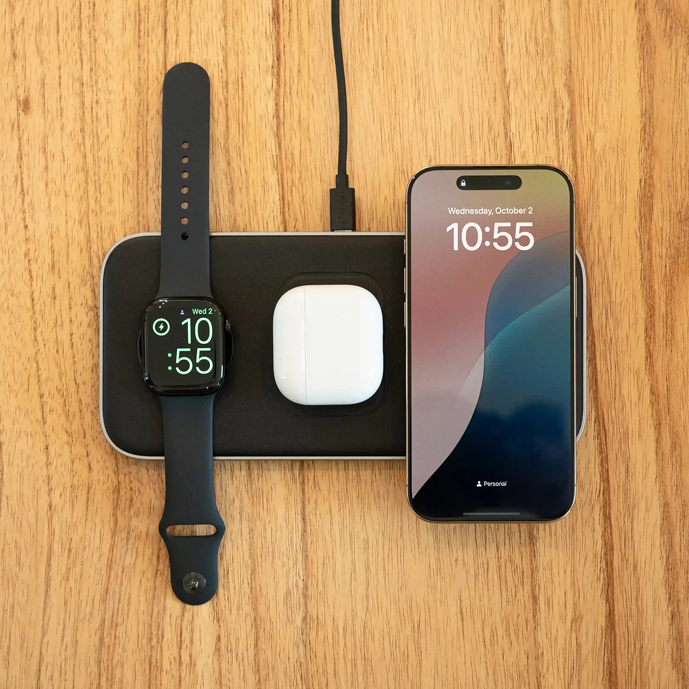 Satechi Qi2 Trio Wireless Charging Pad