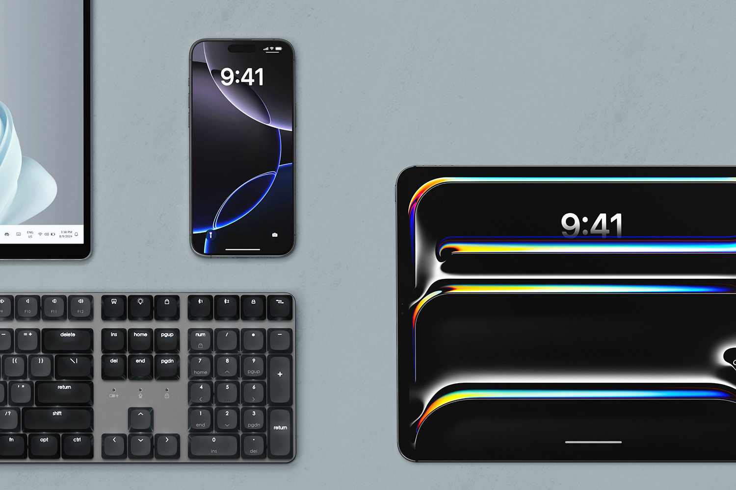 Bàn phím Satechi SM3 Slim Mechanical Backlit Bluetooth Keyboard