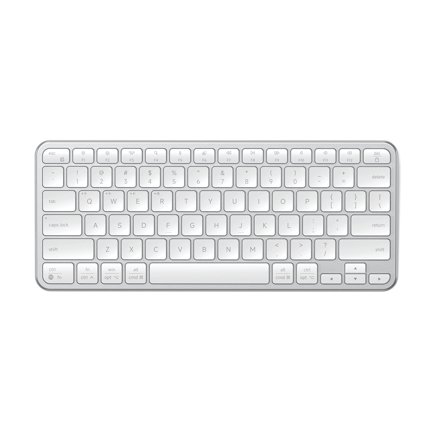 Bàn phím Satechi Slim EX1 Wireless Keyboard Silver