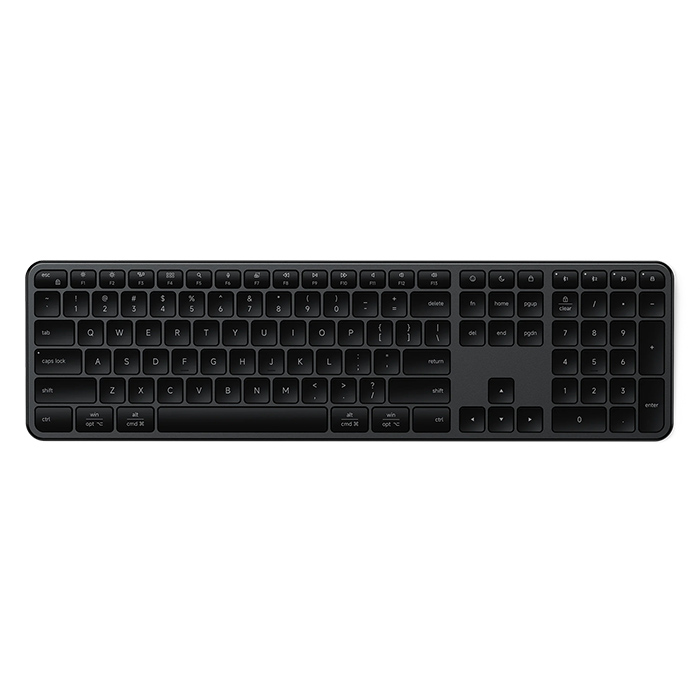 Bàn phím Satechi Slim EX3 Wireless Keyboard Black