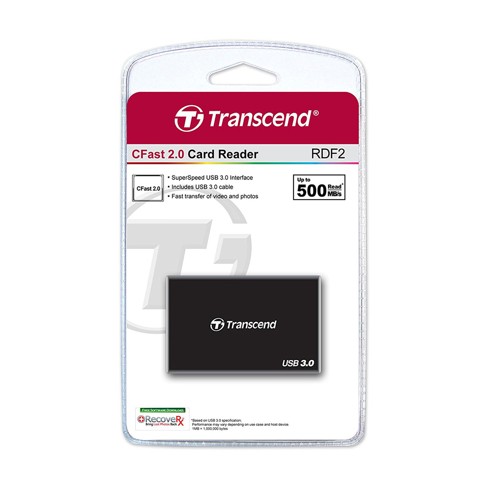 Đầu đọc thẻ nhớ CFast 2.0 Transcend RDF2