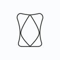 Contoured backrest 3D