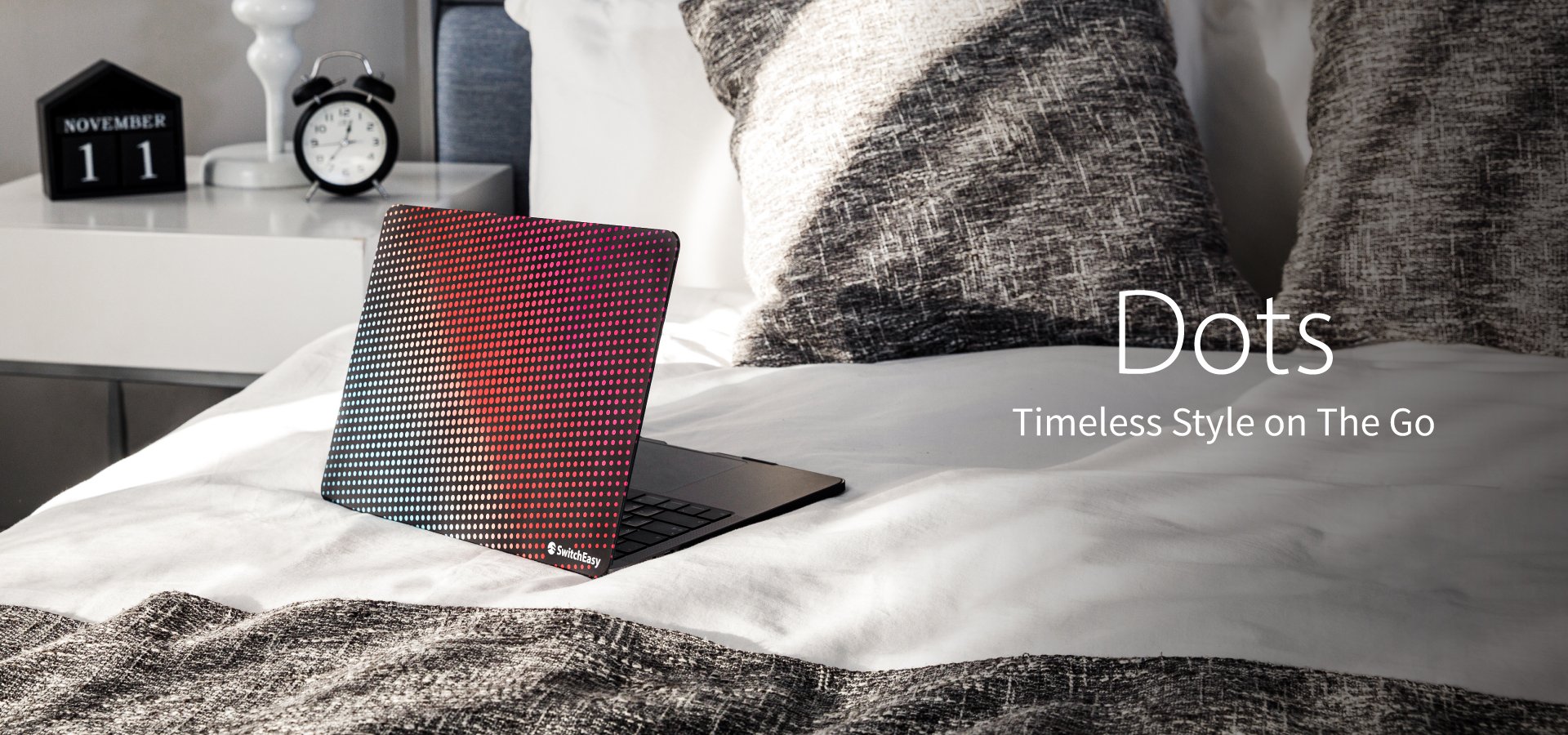 Case MacBook SwitchEasy Dots Rainbow