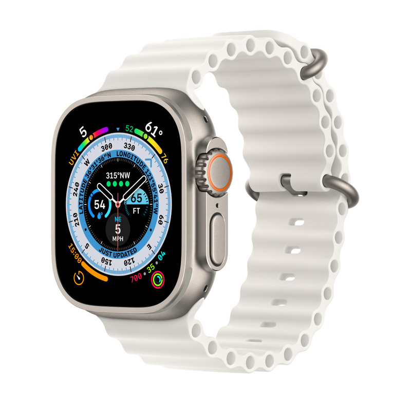 Apple Watch Ultra White Ocean Band