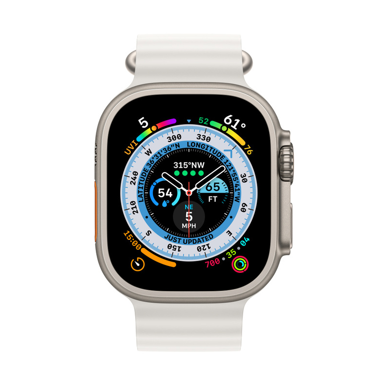 Apple Watch Ultra White Ocean Band
