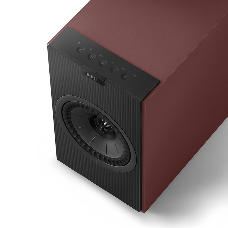 Loa KEF Coda W Vintage Burgundy