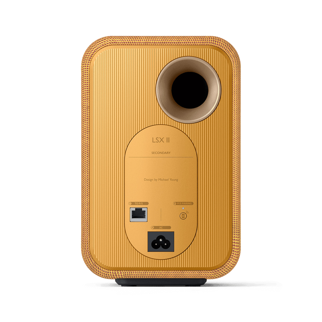 Loa KEF LSX II Amber Haze