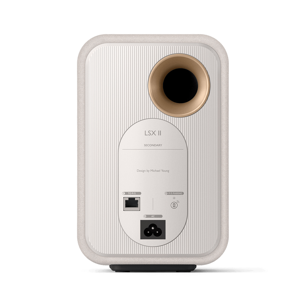 Loa KEF LSX II Cotton White