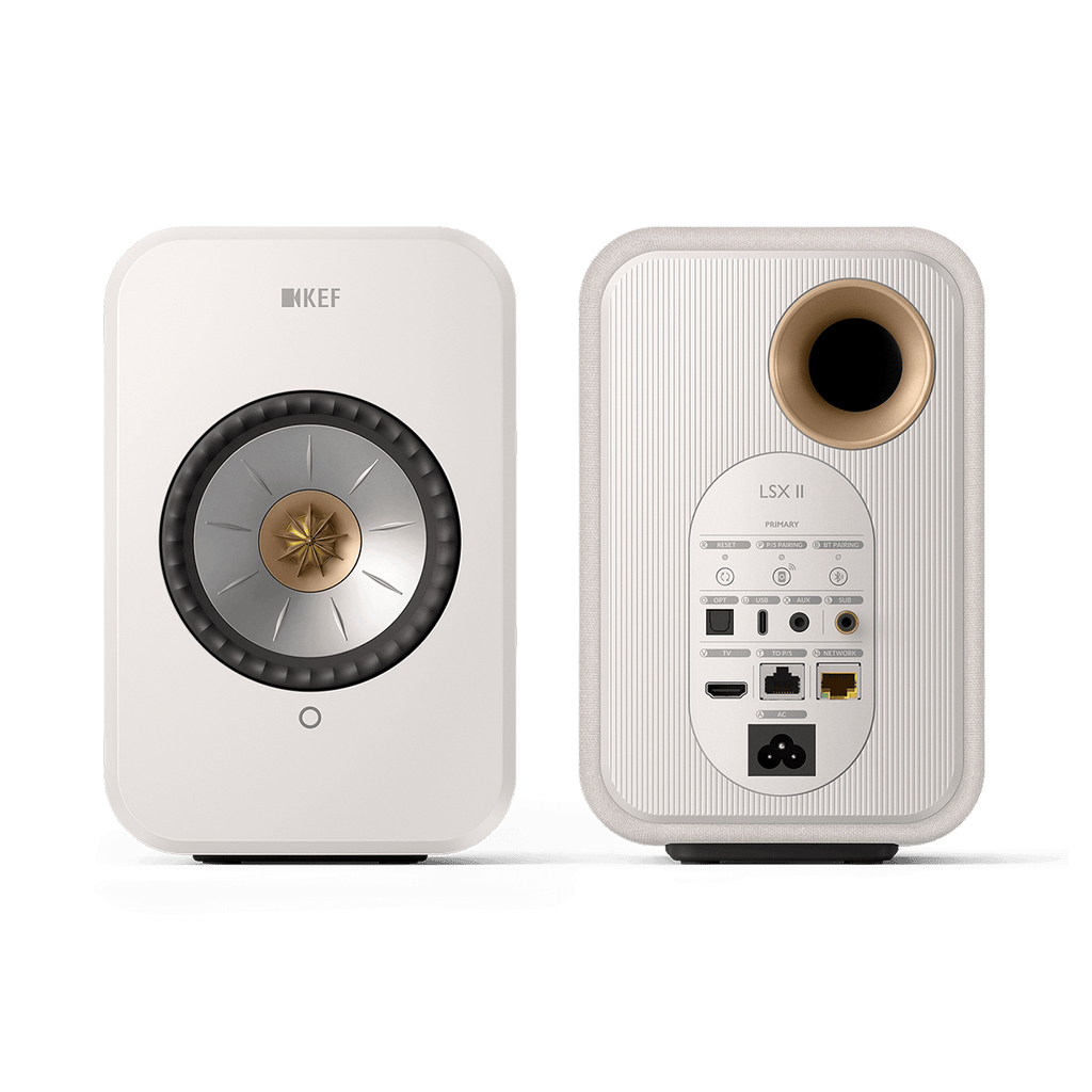 Loa KEF LSX II Cotton White