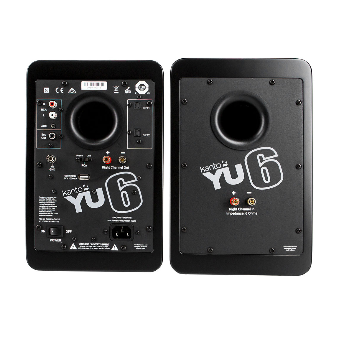 Loa Kanto YU6 Black