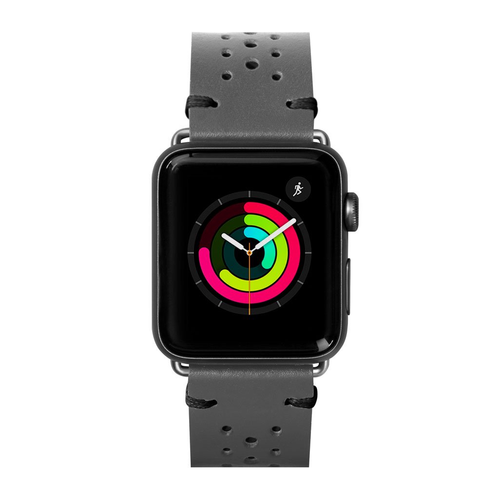 Dây đeo Apple Watch LAUT Heritage Gray
