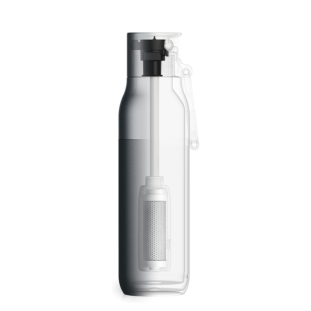 Bình giữ nhiệt LARQ Filtered Flip Top White