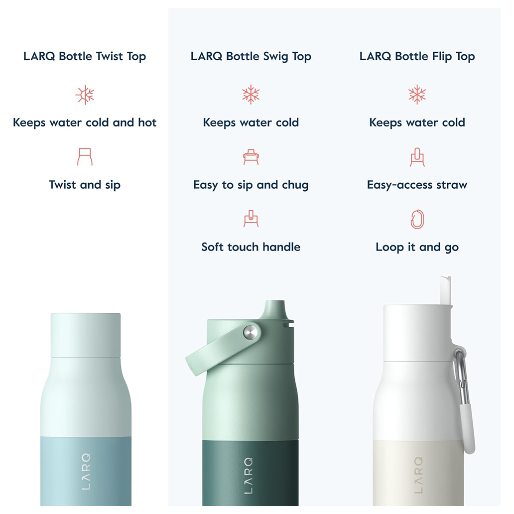 Bình giữ nhiệt LARQ Twist Top Mint