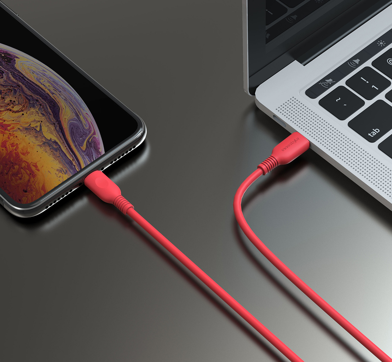 Cáp sạc iPhone Innostyle Jazzy USB-C to Lightning