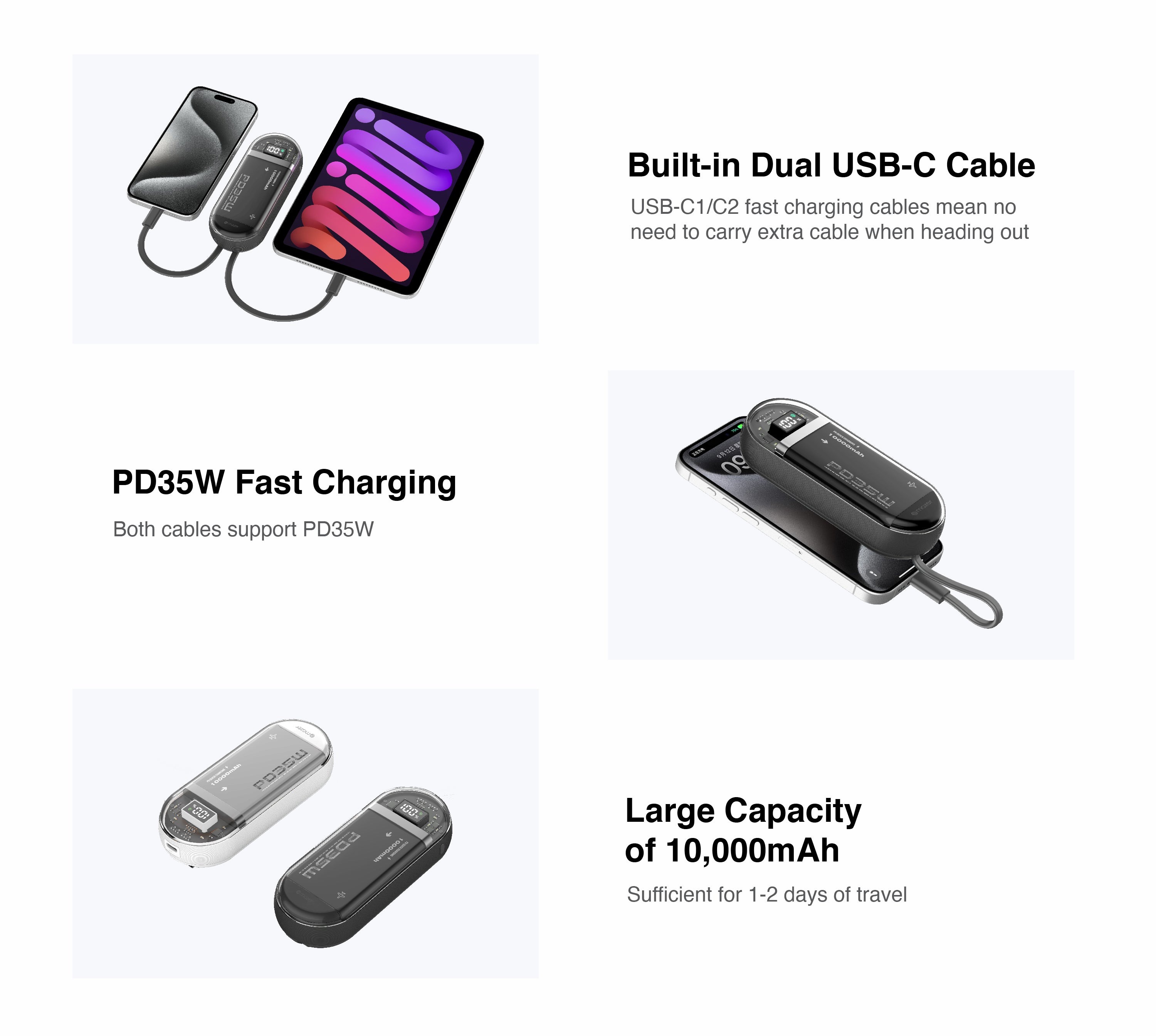 Pin sạc Mazer PowerCharge Link 1035