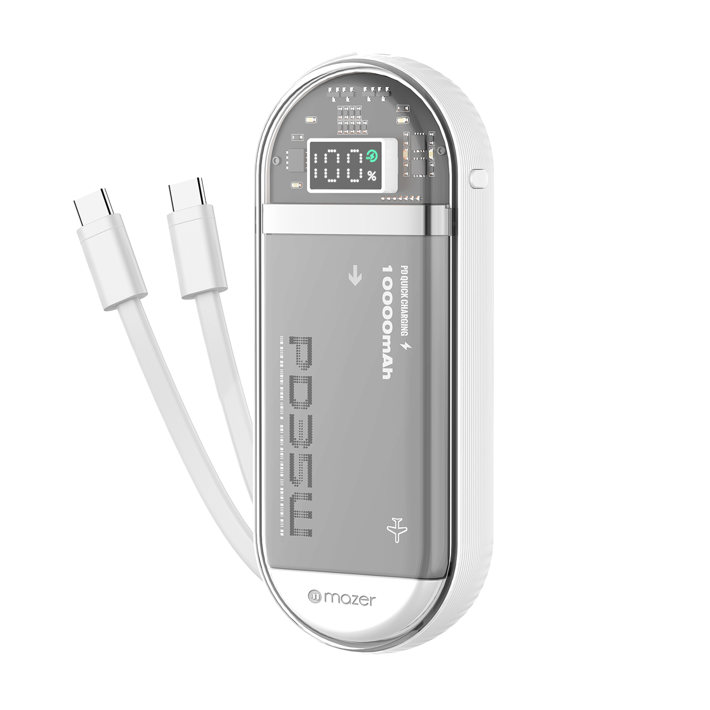 Pin sạc Mazer PowerCharge Link 1035 PD35W White