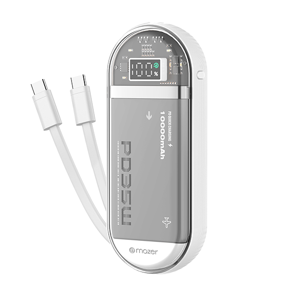 Pin sạc Mazer PowerCharge Link 1035 PD35W 10.000mAh White Pin sạc Mazer PowerCharge Link 1035 PD35W 10.000mAh White