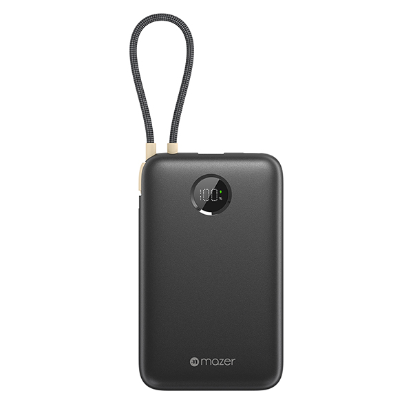 Pin sạc Mazer PowerCharge Link 10v2 PD20W 10.000mAh Black Pin sạc Mazer PowerCharge Link 10v2 PD20W 10.000mAh Black