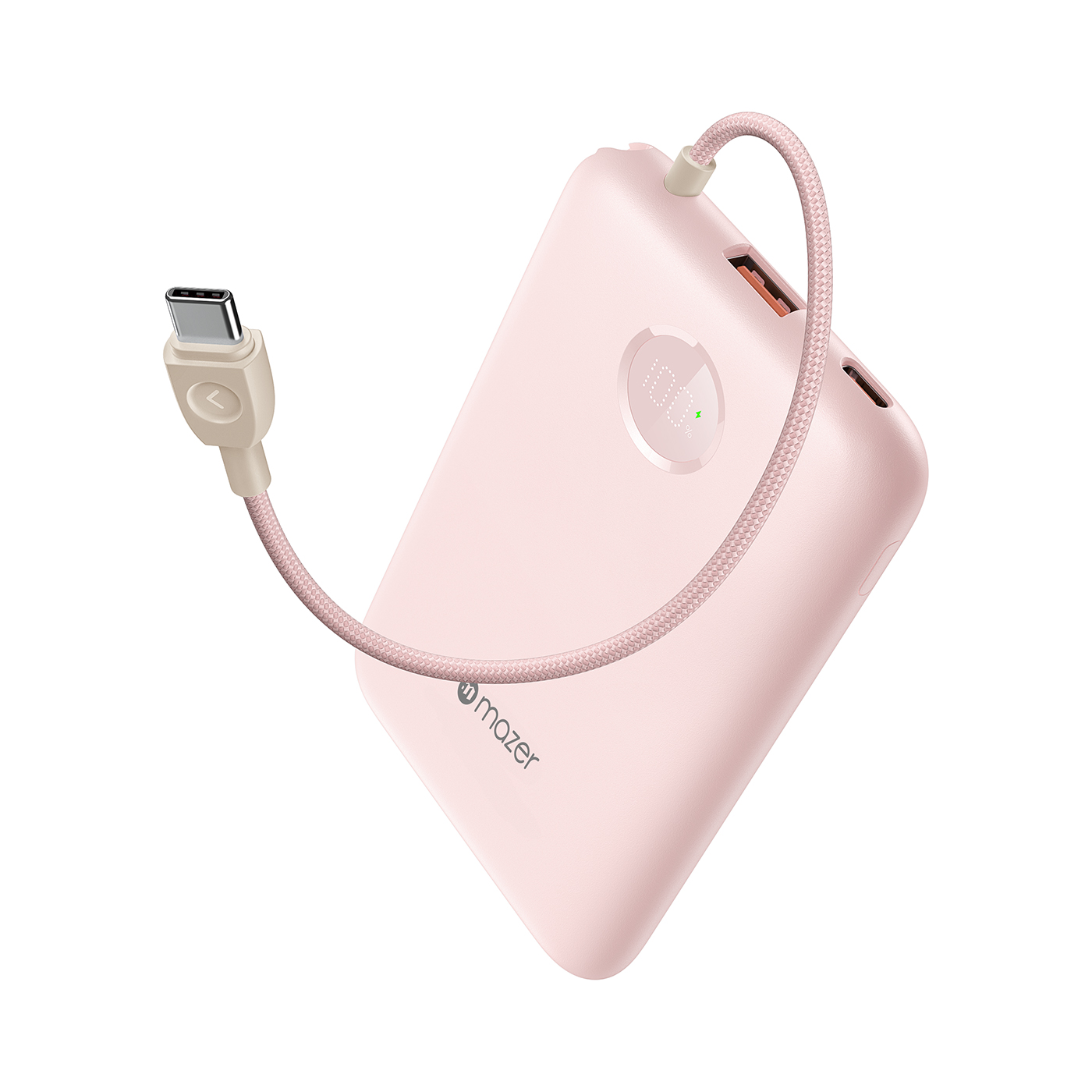 Pin sạc Mazer PowerCharge Link 10v2 10000mAh Pink