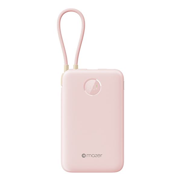 Pin sạc Mazer PowerCharge Link 10v2 PD20W 10.000mAh Pink Pin sạc Mazer PowerCharge Link 10v2 PD20W 10.000mAh Pink