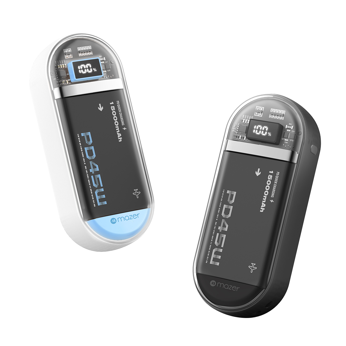 Pin sạc Mazer PowerCharge Link 1545 Black