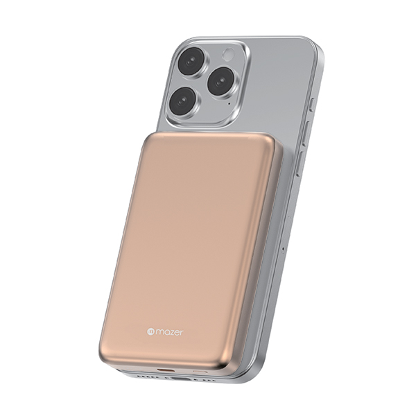 Pin sạc Mazer MagAir21 Desert Titanium 10000mAh Pin sạc Mazer MagAir21 Desert Titanium 10000mAh