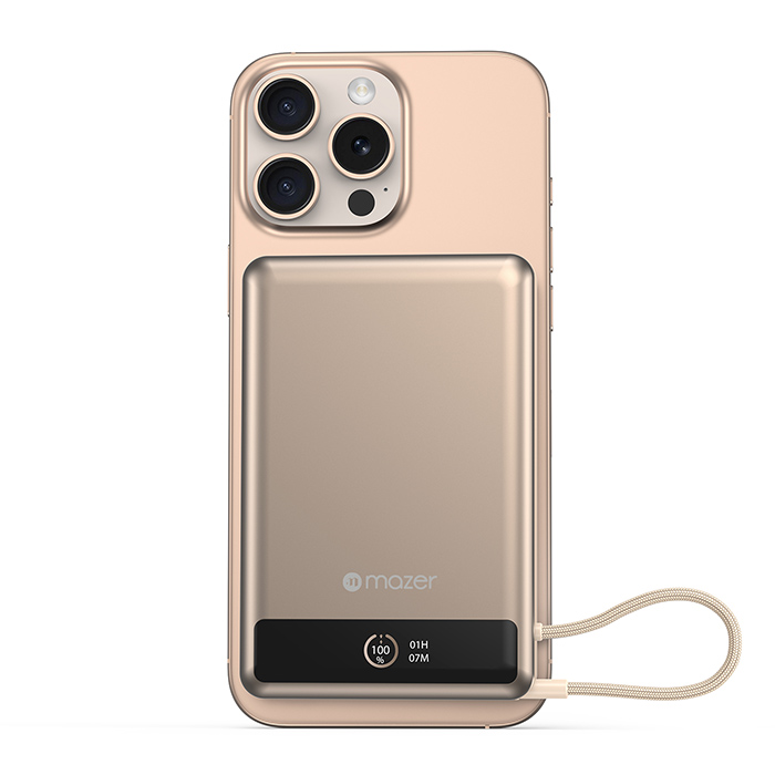 Pin sạc Mazer MagLink70 Desert Titanium 10000mAh Pin sạc Mazer MagLink70 Desert Titanium 10000mAh
