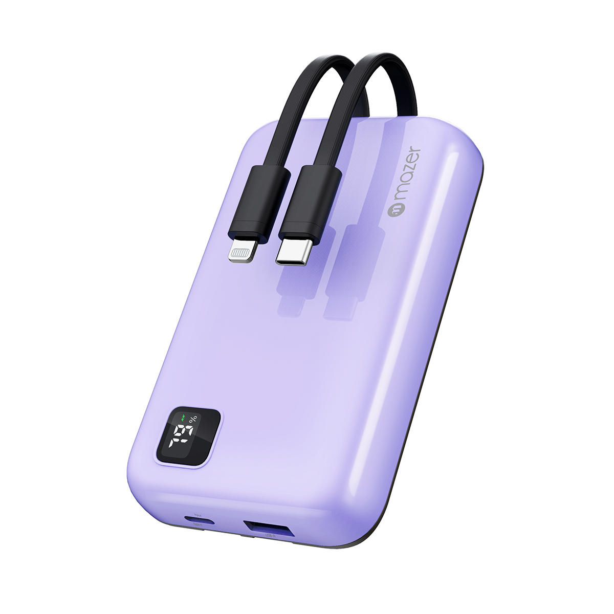 Pin sạc Mazer Trio Purple