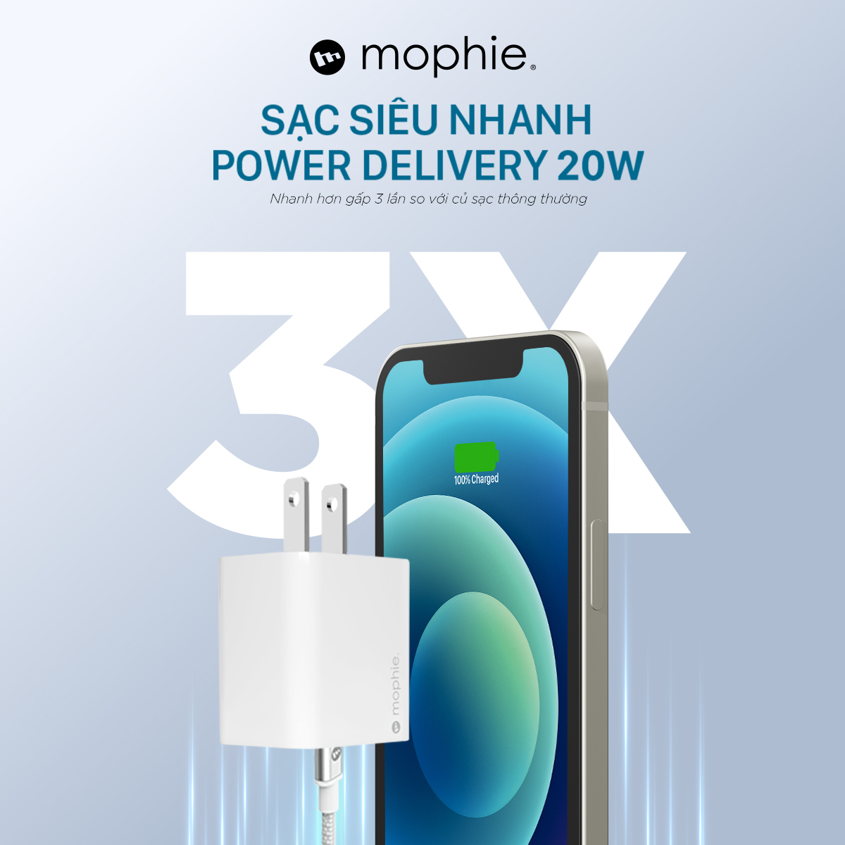 Sạc Mophie 20W USB-C