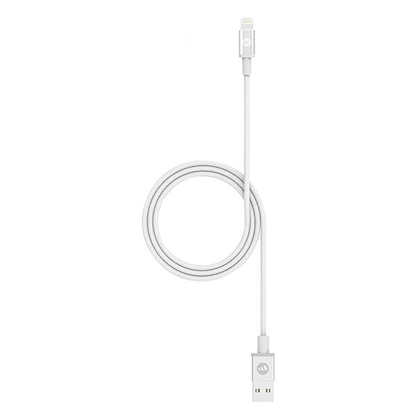 Cáp sạc Mophie A to Lightning 1m White Cáp sạc Mophie A to Lightning 1m White