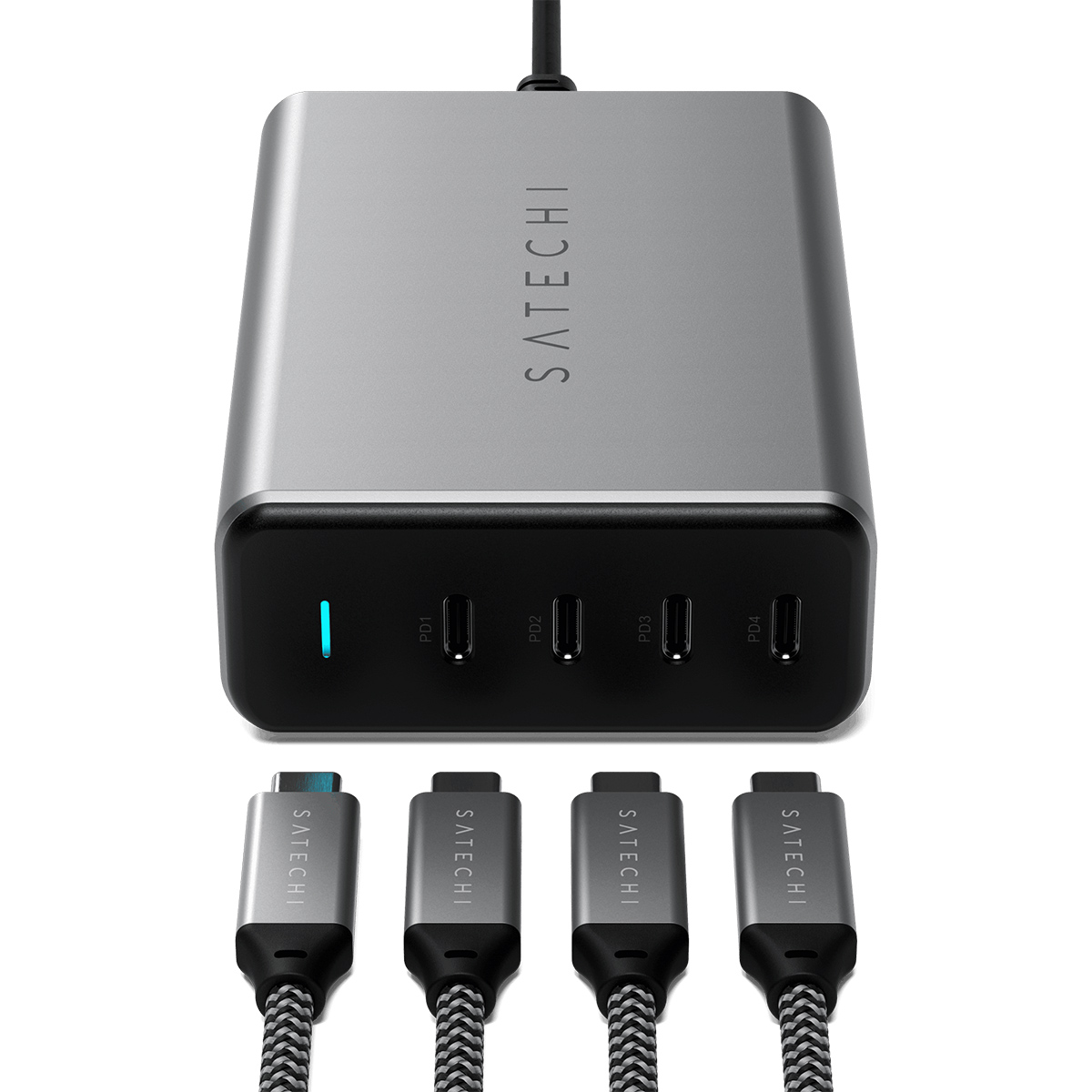 Sạc Satechi 165W USB-C 4-port PD GaN