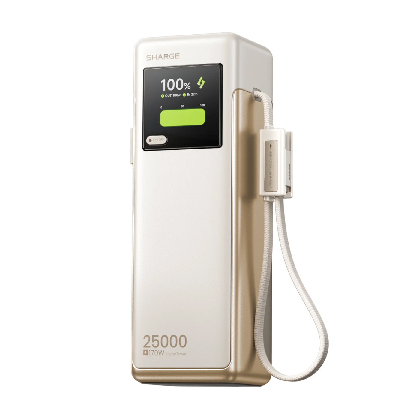 Pin sạc Sharge HyperTower 170W White
