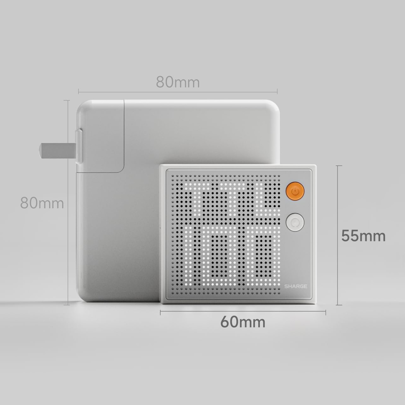 Sạc Sharge Pixel 100 Black