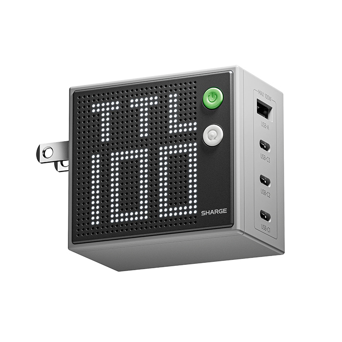 Sạc Sharge Pixel 100W Black