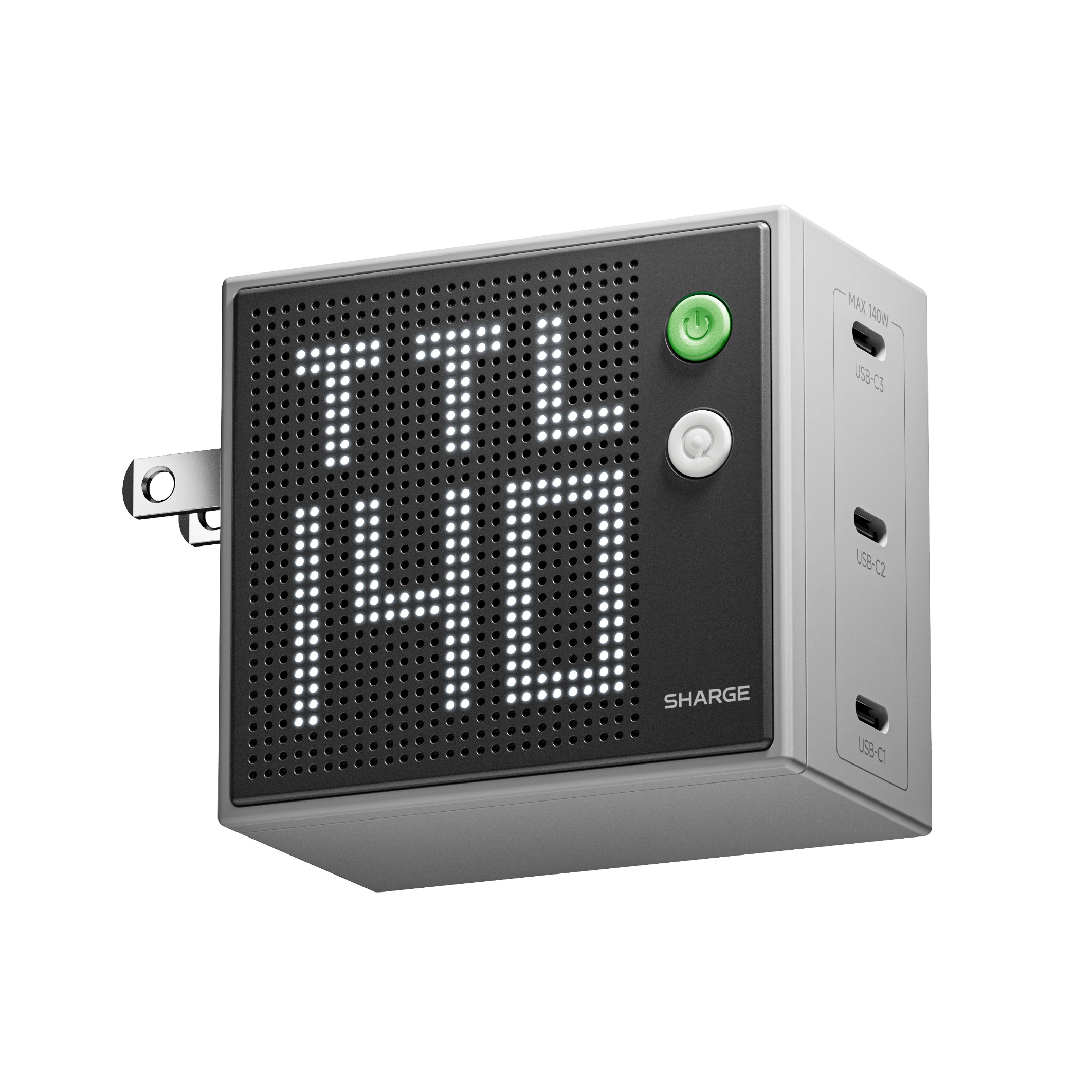 Sạc Sharge Pixel 140W Black