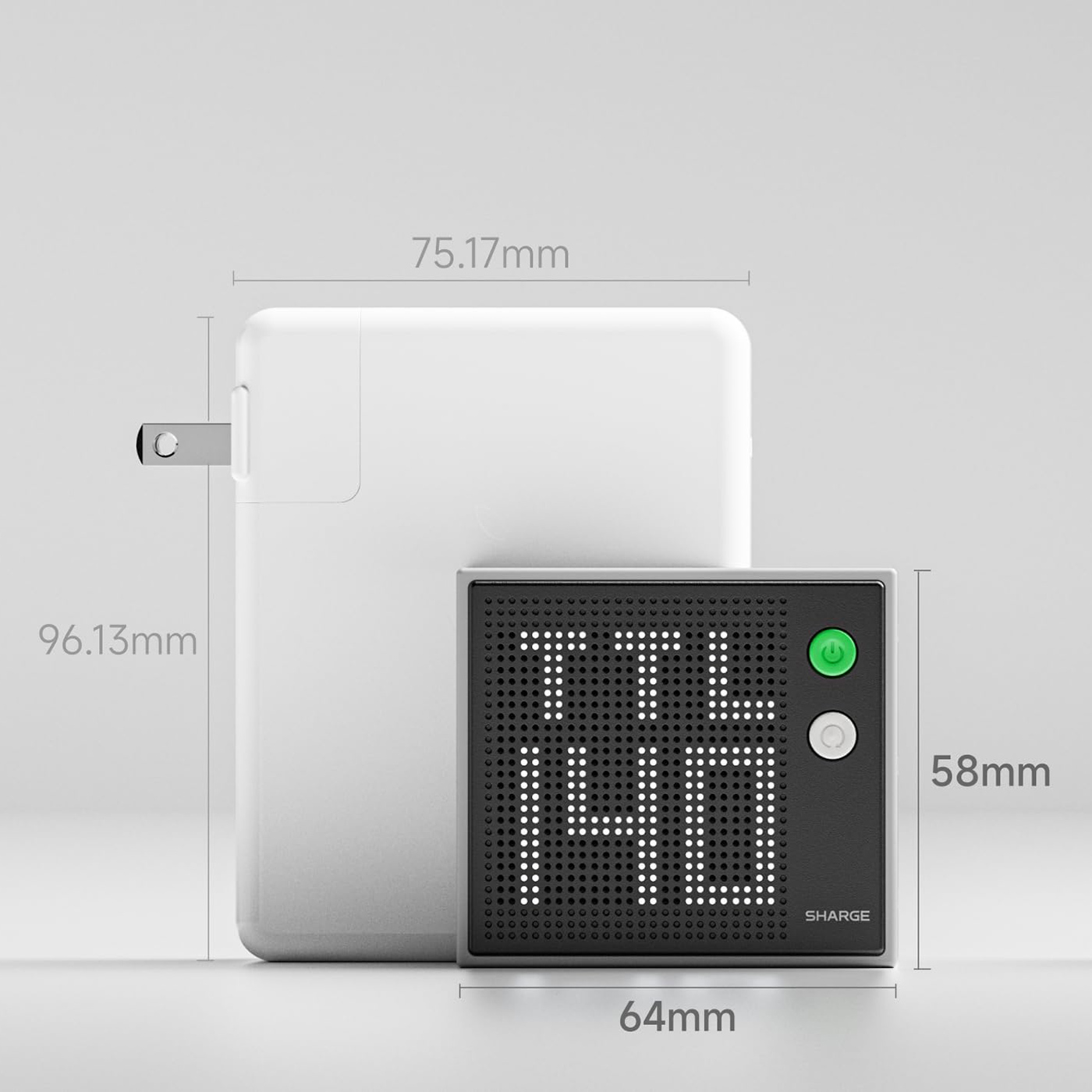 Sạc Sharge Pixel 140 (White)