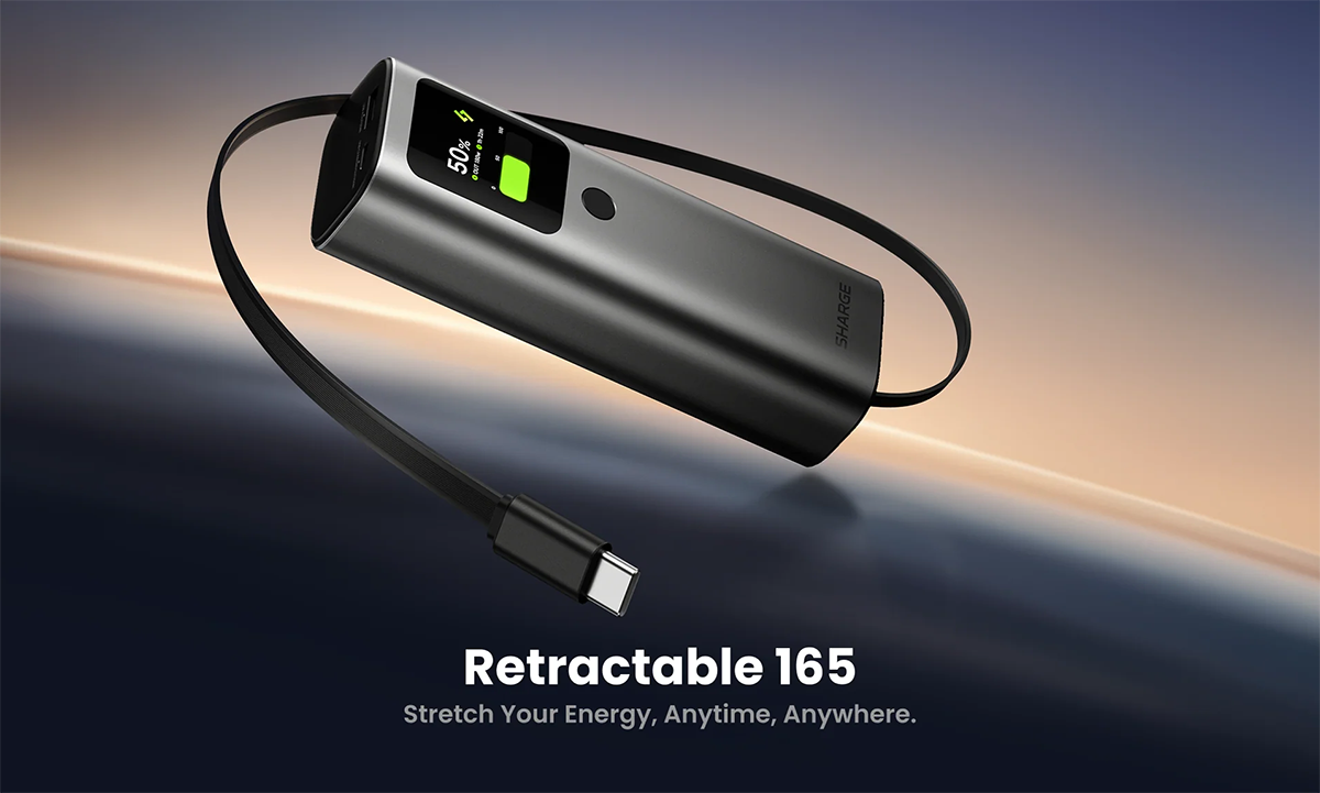 Sharge Retractable 165W