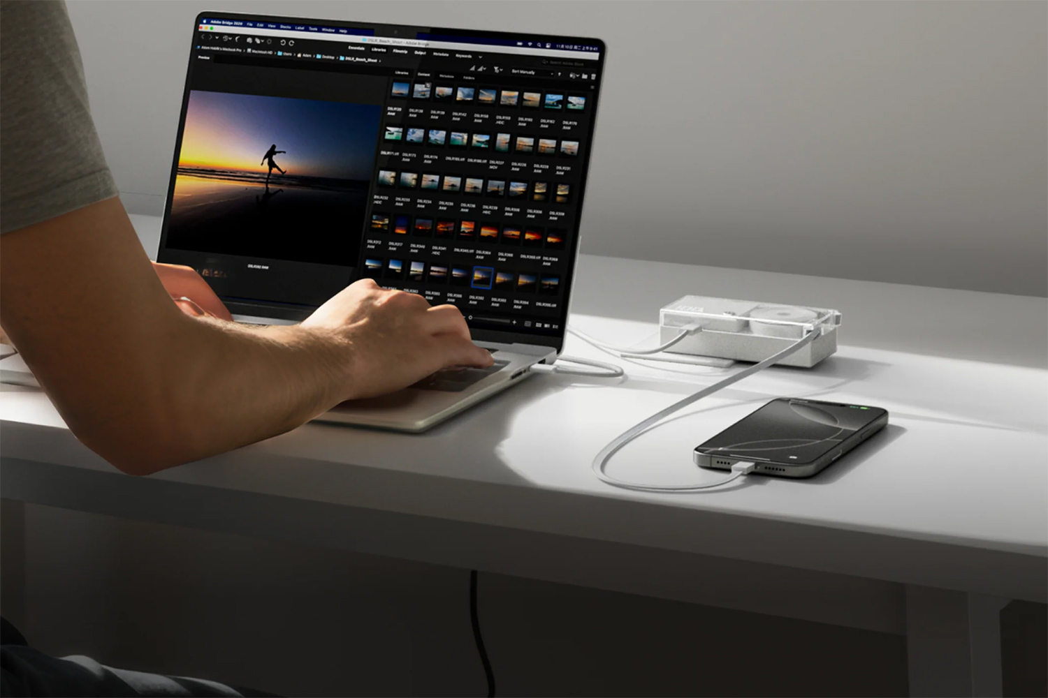 Pin sạc Sharge Retractable 3-in-1 Power Bank