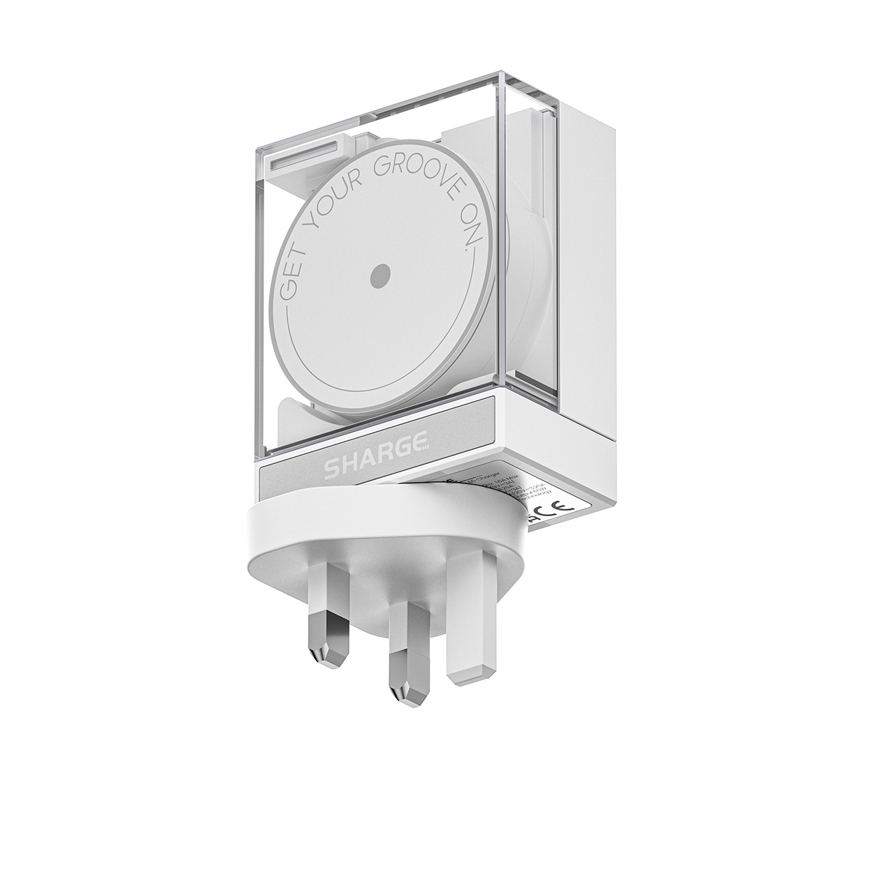 Sạc Sharge Retractable 65 White