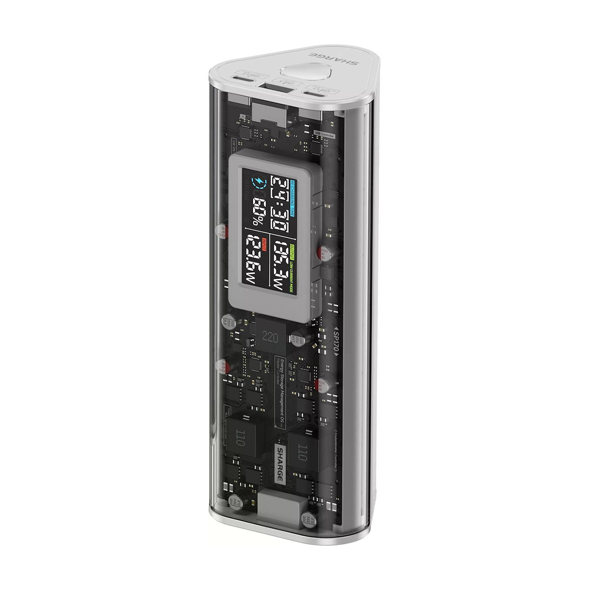 Pin trong suốt Shargeek 170