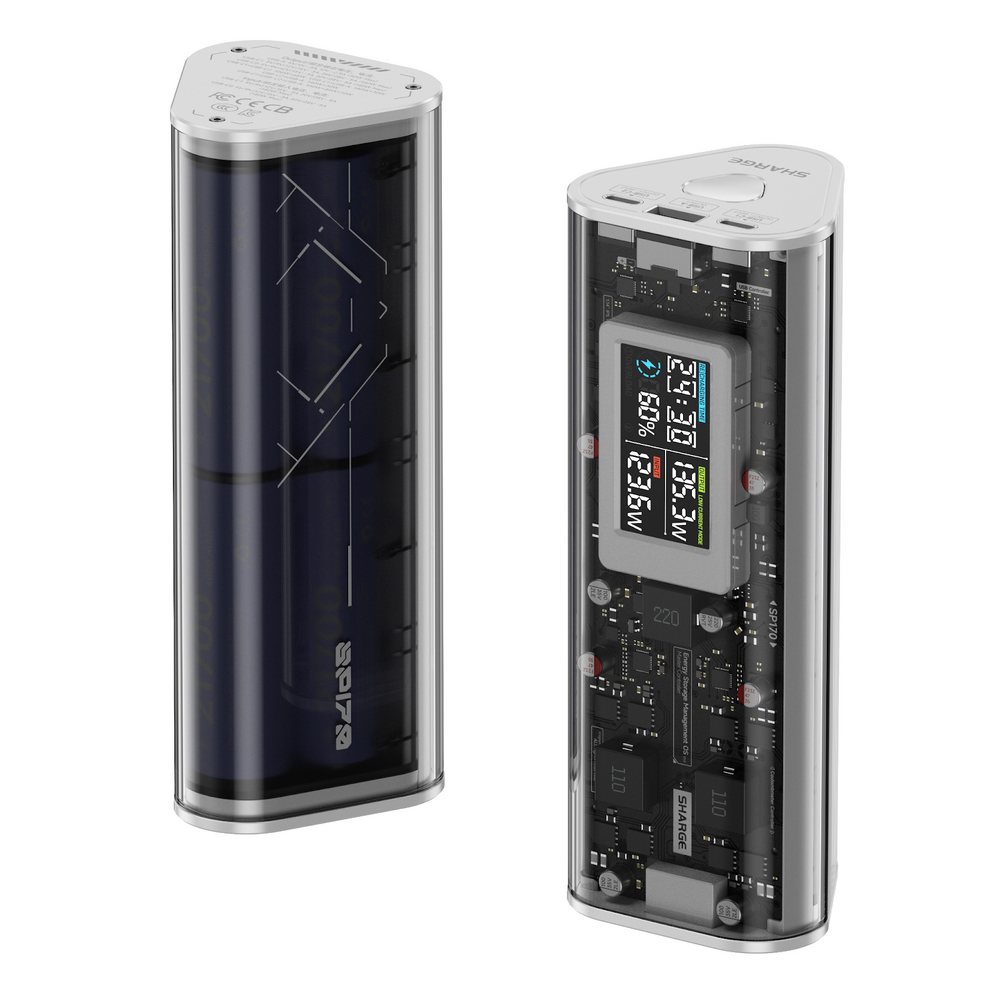 Pin trong suốt Shargeek 170