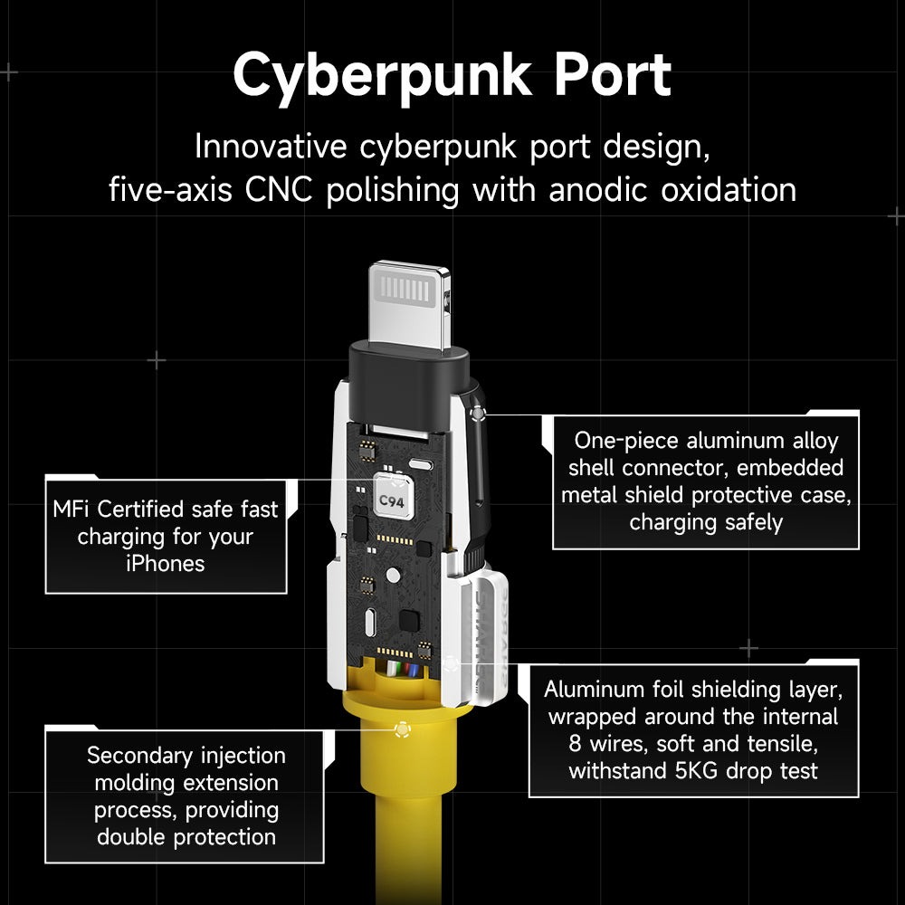 Cáp Sạc Shargeek Phantom USB-C to Lightning