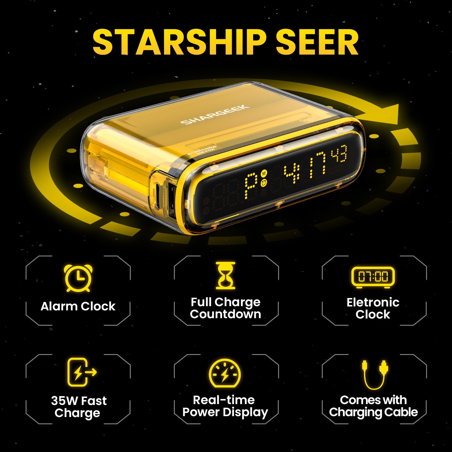 Pin sạc Shargeek Starship Seer