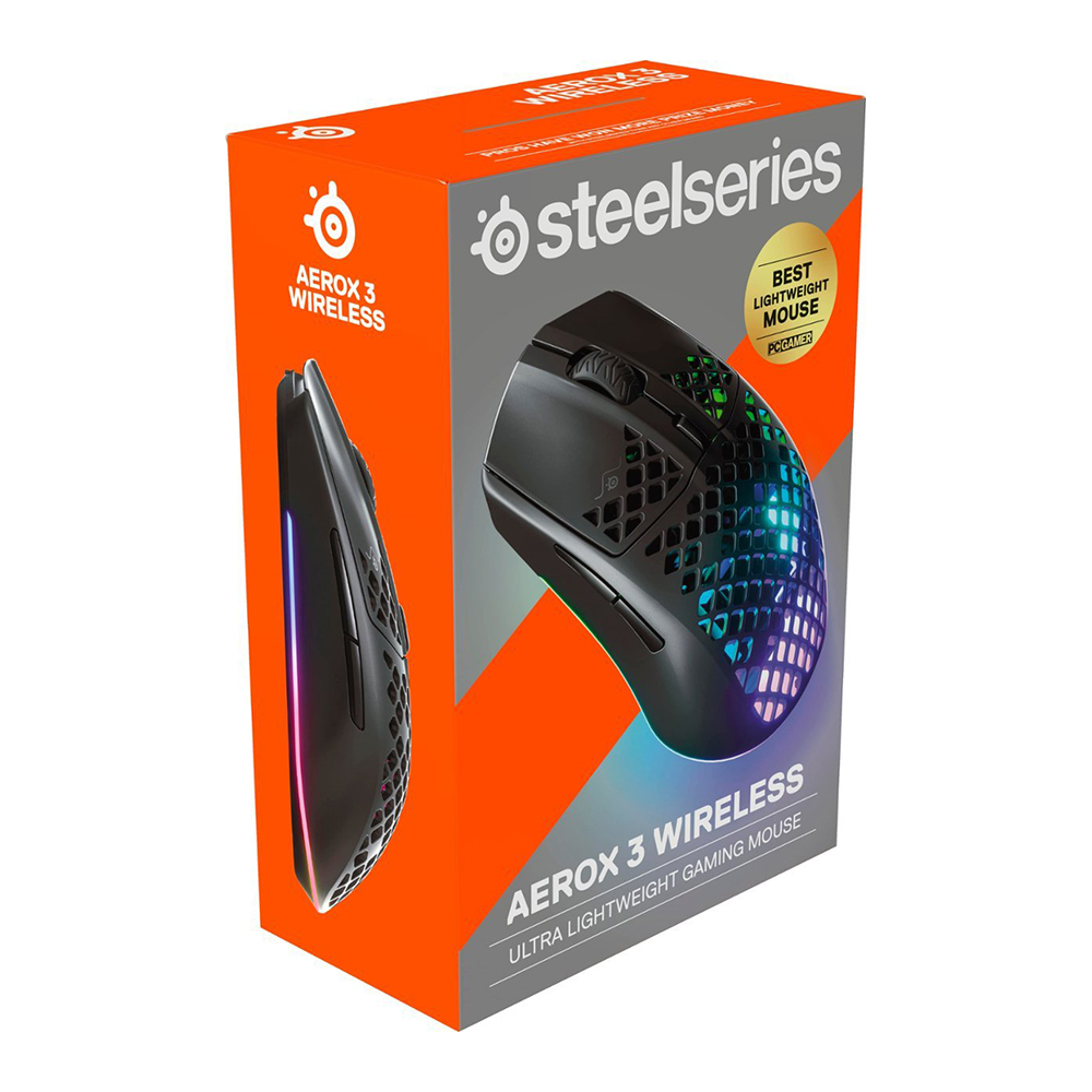 Chuột Steelseries Aerox 3 Wireless Black