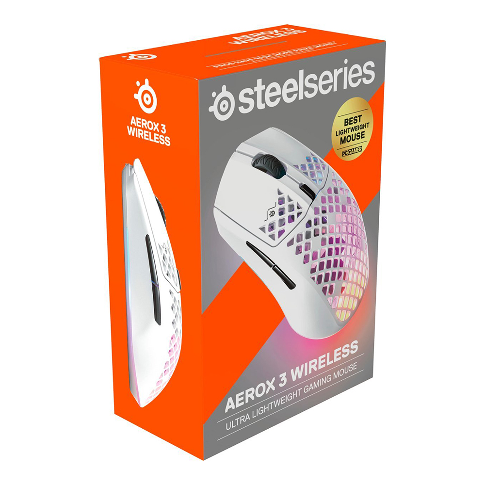 Chuột Steelseries Aerox 3 Wireless White