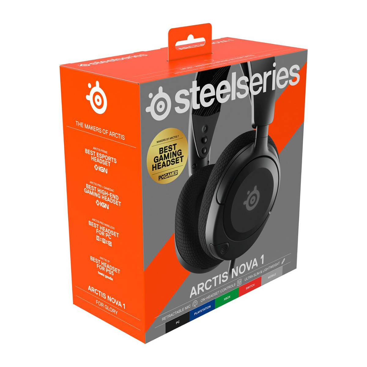 Tai nghe Steelseries Arctis Nova 1 Black