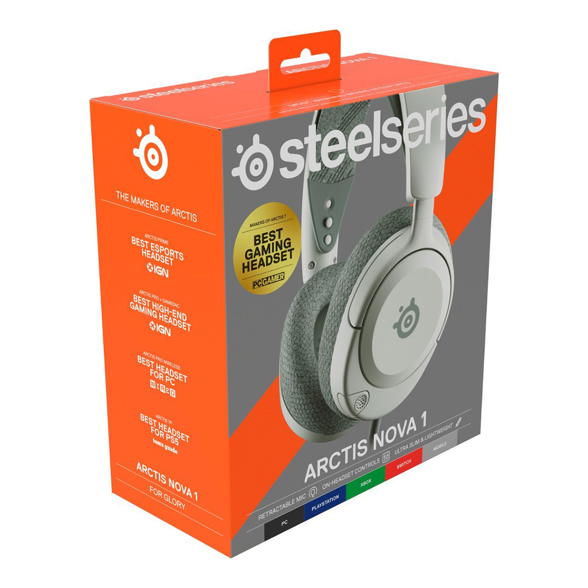 Tai nghe Steelseries Arctis Nova 1 White